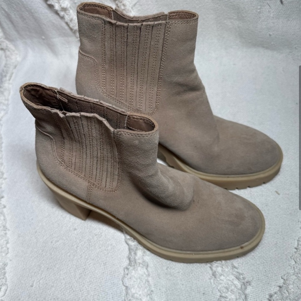 Dolce Vita Suede Leather Ankle Boots US 9.5